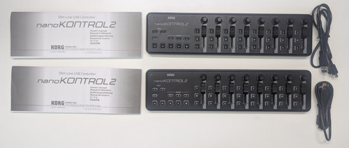Two black korg - two,
